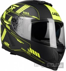 přilba Rafale EVO MM ROADTECH, LAZER (černá-fluo žlutá-matná)