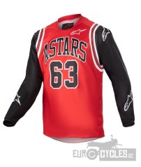 dres RACER limitovaná edice ACUMEN, ALPINESTARS, dětský (červená/černá/bílá)