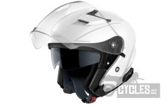 Bluetooth přilba s headsetem Outstar S, SENA (lesklá bílá)
