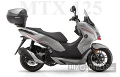 QJ-Motor - MTX 125 + kufr zdarma