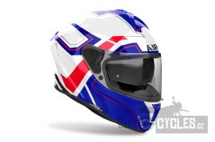 přilba SPARK 2 Dart, AIROH (modrá/červená lesklá) 2026