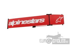 náhradní textilní popruh pro brýle SUPERTECH a VISION 8, ALPINESTARS (červená/bílá)