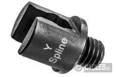 ocelový ořech - drážka pro M016-149, BIKESERVICE