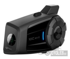 Bluetooth handsfree headset 10C EVO s integrovanou 4K kamerou (dosah 1,6 km), SENA