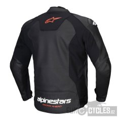 bunda FASTER 3, ALPINESTARS (černá/červená fluo) 2026