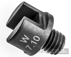 ocelový ořech 7,1 mm pro M016-149, BIKESERVICE