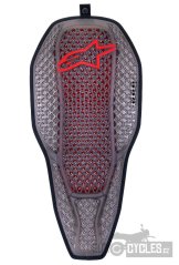 páteřový chránič NUCLEON FLEX PROi vkládací s prodlouženou spodní částí, ALPINESTARS (transparentní/šedá/červená) 2026