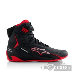 boty FASTER-4 HONDA kolekce, ALPINESTARS (černá/červená) 2026