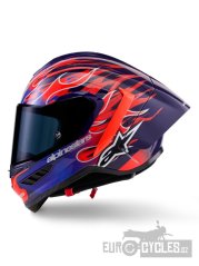 přilba SUPERTECH R10 FLYTE limitovaná edice JORGE MARTIN, ALPINESTARS (fialová/červená) 2026