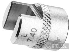 slitinový ořech 7,4 mm pro M016-149, BIKESERVICE